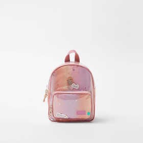 Children Solid Color Detail Decoration Quality Backpack