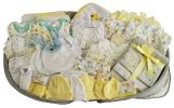 Unisex 80 pc Baby Clothing Starter Set with Diaper Bag