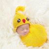 Baby Photography Prop Crochet Knitted Cute Animal Chick Hat Cap for Baby Boys Girls