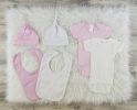 6 Pc Layette Baby Clothes Set