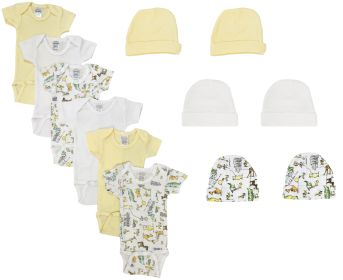 Unisex Baby 14 Pc Layette Sets (Color: White, size: Newborn)