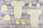 6 Pc Layette Baby Clothes Set