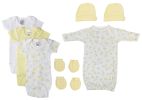 Unisex Baby 10 Pc Layette Sets