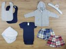 7 Pc Layette Baby Clothes Set