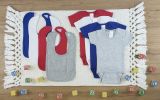 8 Pc Layette Baby Clothes Set