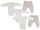 Infant Long Sleeve Onezies and Joggers