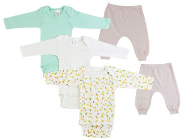 Infant Girls Long Sleeve Onezies and Joggers (Color: Pink/Pink, size: small)