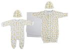 Unisex Newborn Baby 5 Pc Layette Sets