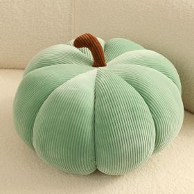 Colorful Pumpkin Pillow Halloween Plush Toy (Option: Green-18cm)