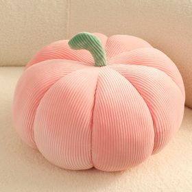 Colorful Pumpkin Pillow Halloween Plush Toy (Option: Pink-18cm)