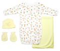 Girls 4 Piece Layette Set