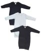 Newborn Baby Boy 3 Piece Gown Set