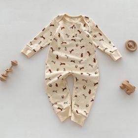 Ins Nordic Style Baby Jumpsuit (Option: Tiger Spot-73CM)