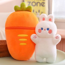 Fruit Pillow Doll Plush Toys (Option: Carrot rabbit-30cm)