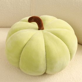 Colorful Pumpkin Pillow Halloween Plush Toy (Option: Yellow Green-18cm)