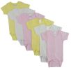 Pastel Girls Short Sleeve 6 Pack