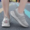 Children Mesh Casual SportShoes Girls Lace-up Flat Sneakers Banner Footwear Boys Summer Lightweight Breathable Non-slip Trainers