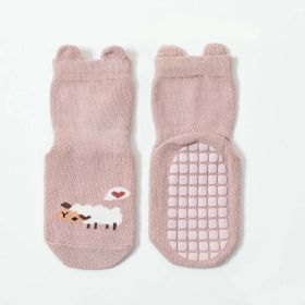 Baby Cartoon Animal Graphic Non-Slip Design Cute Socks (Size/Age: S (1-3Y))