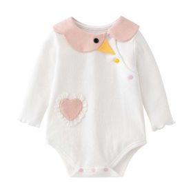 Baby Girl Cartoon Shape Long Sleeve Cute Onesies Bodysuit (Size/Age: 90 (12-24M))