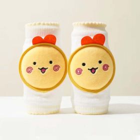 Baby 3D Cartoon Patched Pattern Mesh Breathable Design Anti-Fall Knee Pads (Size/Age: Average Size (0-6Y))