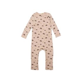 Baby Floral Print Pattern Long Sleeve Comfy Cotton Jumpsuit (Size/Age: 66 (3-6M))