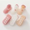 Kid Embroidered Pattern Color Matching Design Non-Slip Socks 1 Lot =3 Pairs