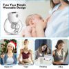 Upgraded Hand Free Breast Pump Wireless Wearable Breast Pump Low Noise & Painless Massage Function