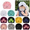 Hair Head Hoop Baby Girl Headbands Newborn Infant Toddler Sweet Bows Knotted Soft Headwrap Accessories