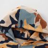 Baby Boy Camouflage Pattern Zipper Design Coat With Hat