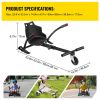 Kids And Adults Adjustable Hover Go Kart Hover Kart Stand Go Kart Seat for 6.5'' 8'' 10'' Two Wheel Self Balancing Scooter (Anti-Turning Go Kart)