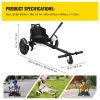 Kids And Adults Adjustable Hover Go Kart Hover Kart Stand Go Kart Seat for 6.5'' 8'' 10'' Two Wheel Self Balancing Scooter (Anti-Turning Go Kart)