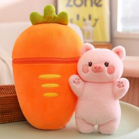 Fruit Pillow Doll Plush Toys (Option: Carrot pig-40cm)